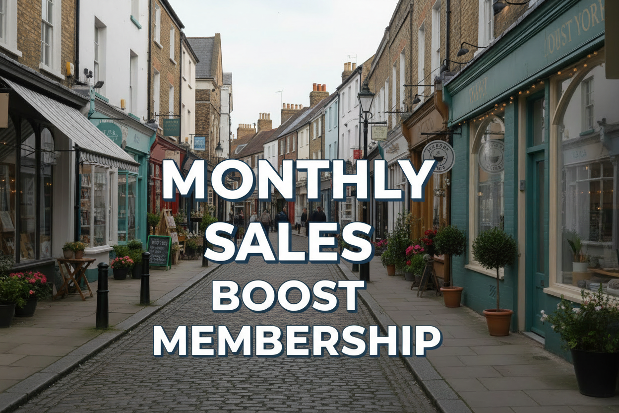 Monthly Sales Boost Membership