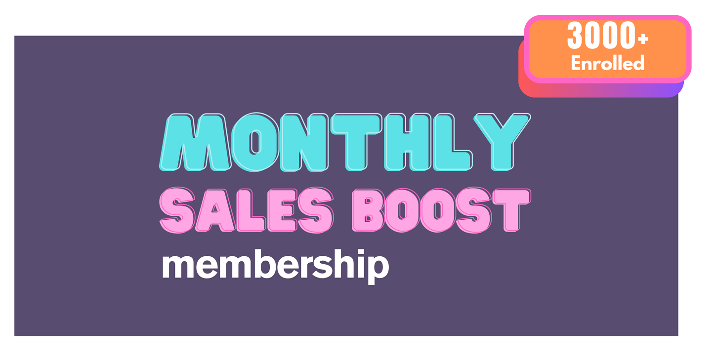 Monthly sales boost membership